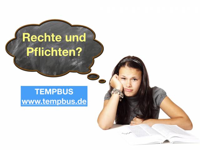 Rechte Und Pflichten In Der Ausbildung | Jobportal TEMPBUS